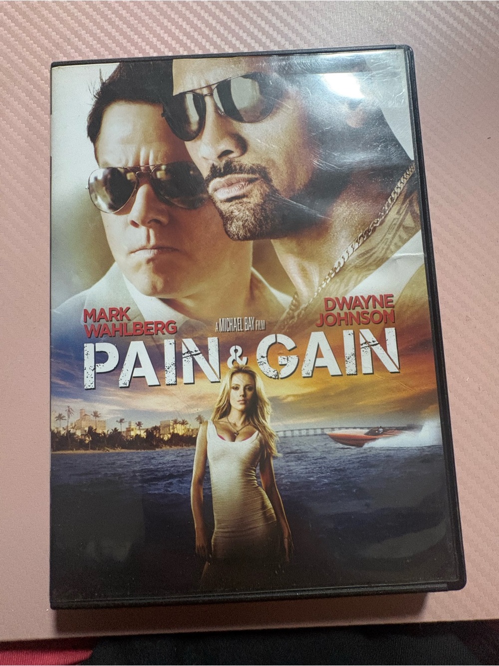 Pain & Gain (DVD) Movie Case - Black